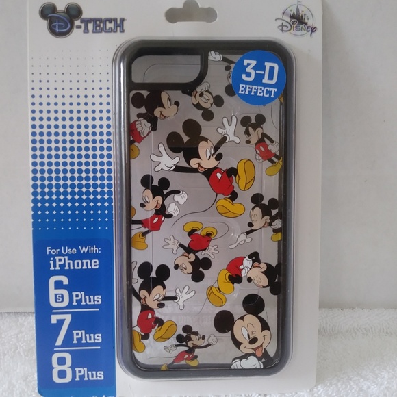 Disney Accessories - Disney Parks Mickey D-Tech iphone 6s+ 7+ 8+ Case